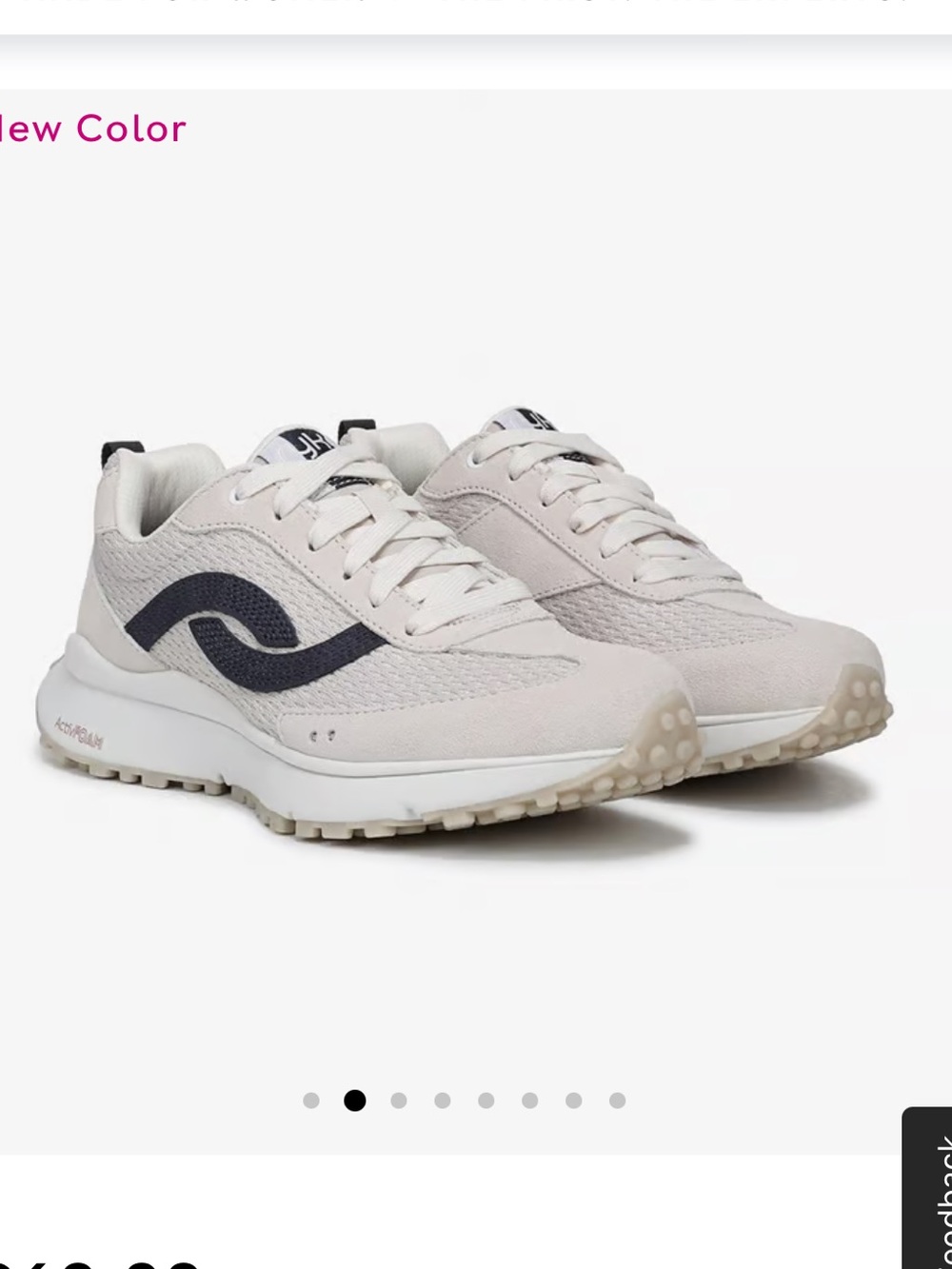 Ryka Jetsetter Suede/Mesh Sneakers with Navy Accent